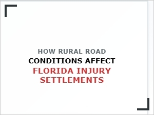 How Rural Road Conditions Affect Florida Injury Settlements